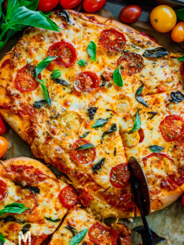 3 Cheese Flatbread Pizza Recipe