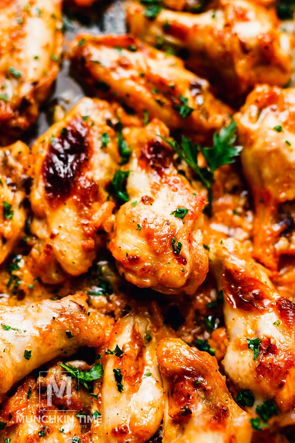 Oven Baked Chicken Wings Recipe - Munchkin Time