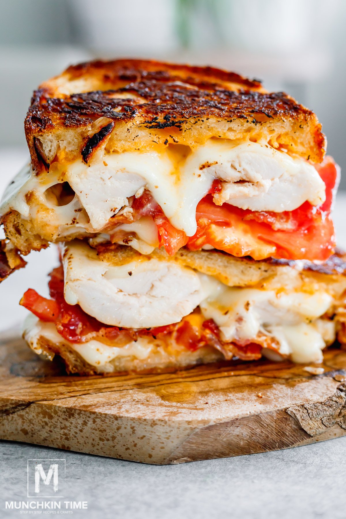 grilled cheese chicken sandwich