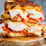 grilled cheese chicken sandwich