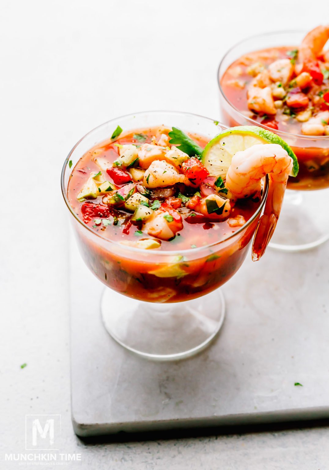 Easy Mexican Shrimp Cocktail Recipe Video Munchkin Time
