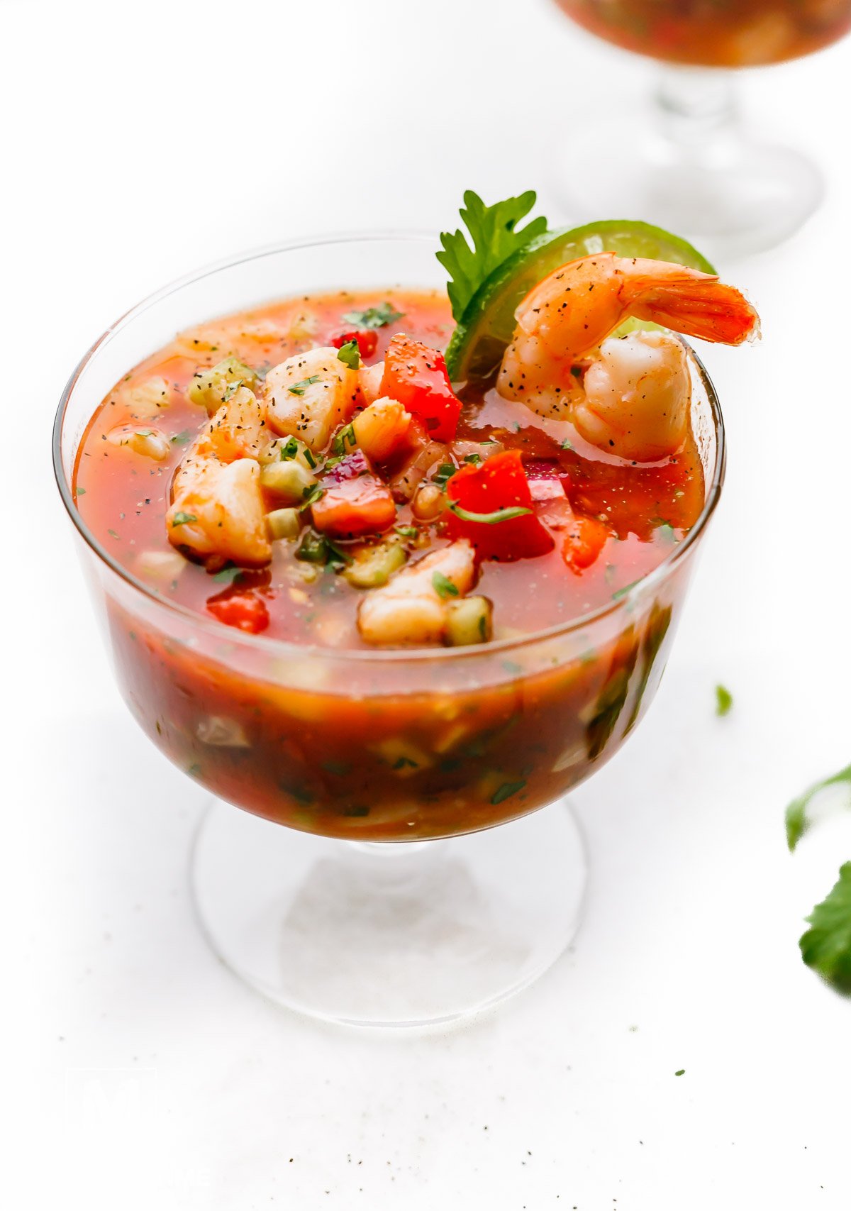 Easy Mexican Shrimp Cocktail Recipe (Video) - Munchkin Time