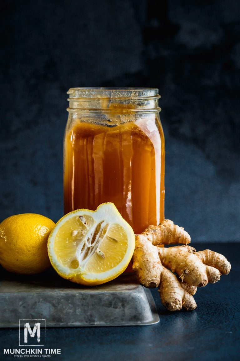 Ginger Lemon Honey Syrup Recipe Natural Immune Booster   Ginger Lemon Honey Syrup Recipe 1 768x1152 