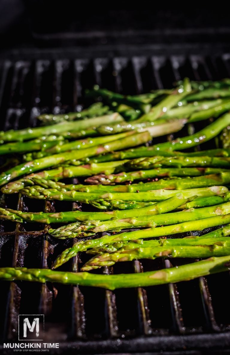 Best New York Strip Steak Grill Recipe with Asparagus - Munchkin Time
