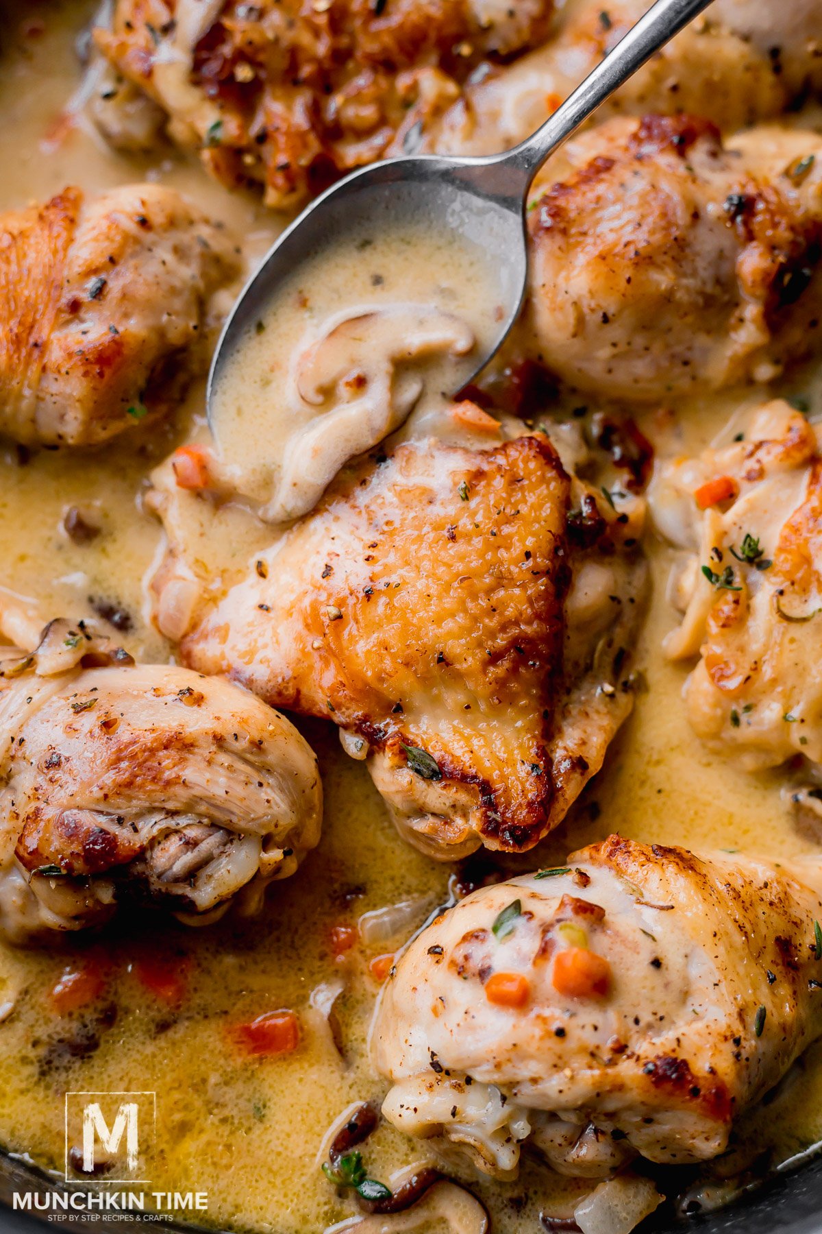 Chicken Fricassee (French Chicken Stew) - Video