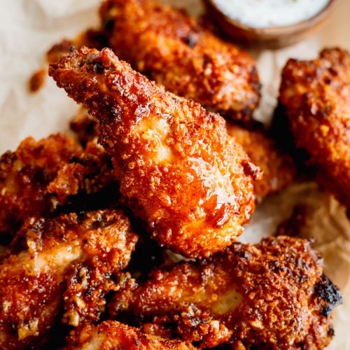 Crispy Air Fryer Chicken Wings - Munchkin Time