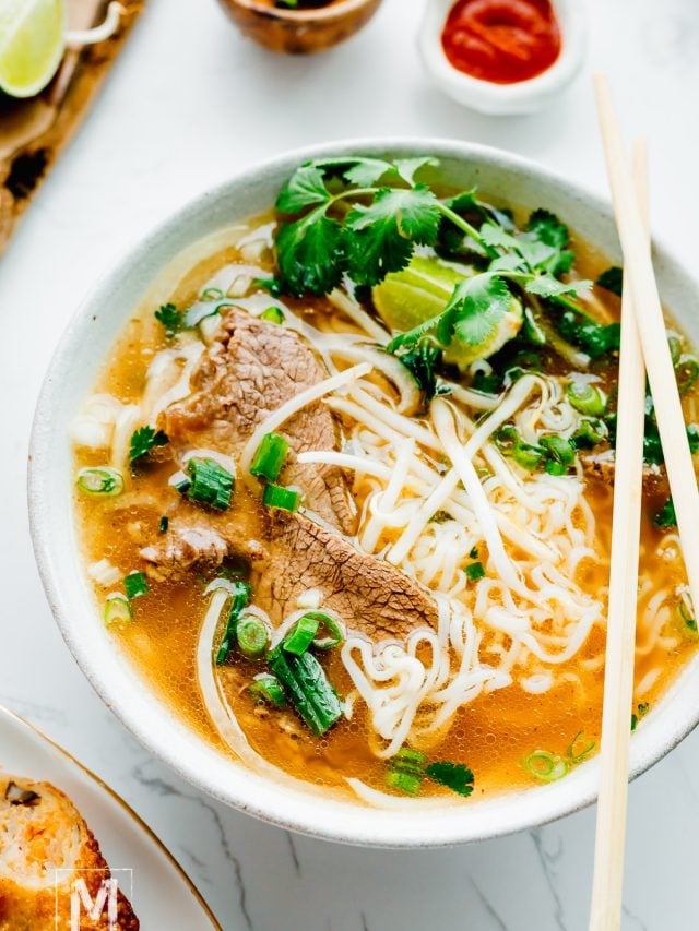 Beef Pho Soup - Munchkin Time