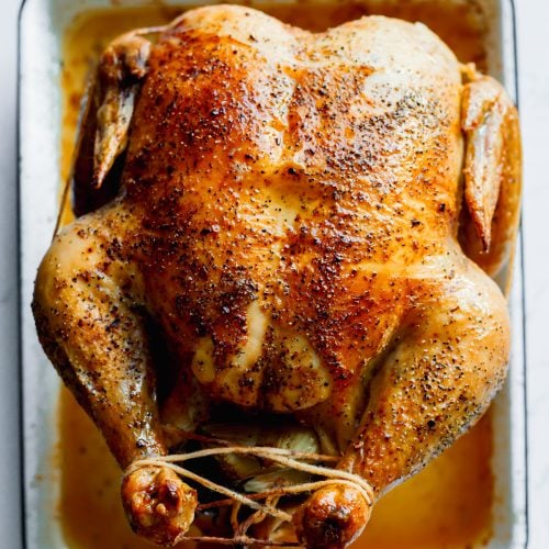 Juicy Roasted Chicken Recipe - Munchkin Time