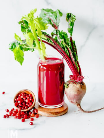 beet pomegranate juice