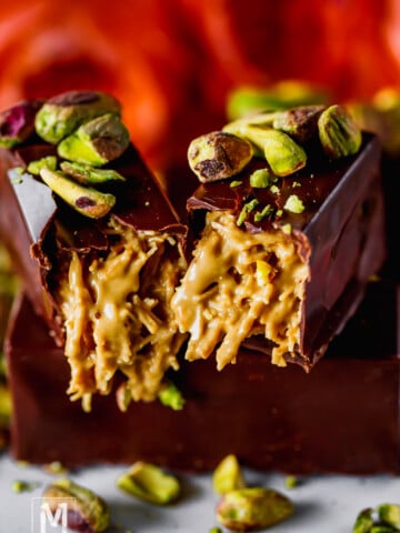 How Viral Dubai Pistachio Chocolate Bar looks inside.